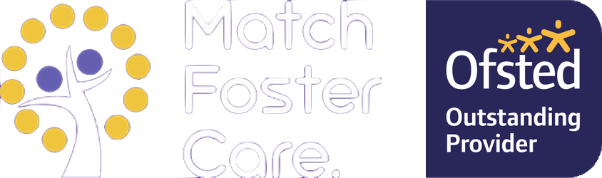 Match Foster Care logo with Ofsted Outstanding Provider badge – What is Kinship Fostering vs Traditional Fostering? with Match Foster Care