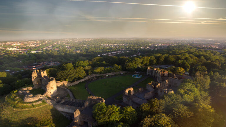 Dudley Castle, a historic castle located in Dudley, West Midlands. Match Foster Care Agency supply fostering services in this area.