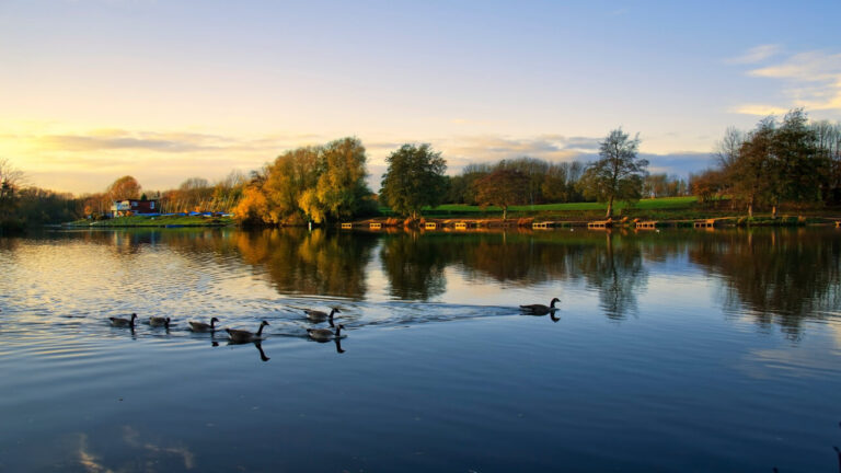 Arrow Valley Lake in Redditch, Worcestershire, where Match Foster Agency offer their fostering services