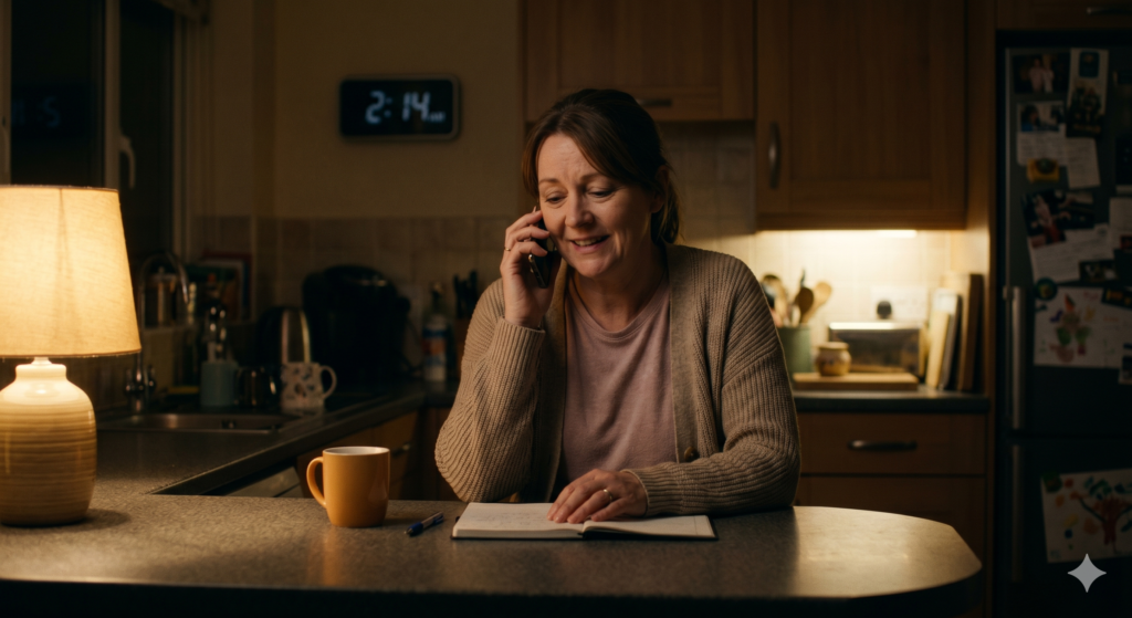 Woman on Phone